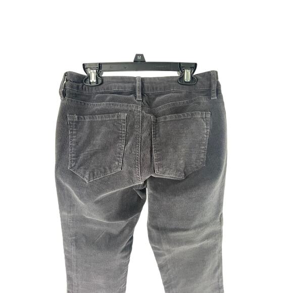 Ann Taylor LOFT Gray Corduroy Curvy Skinny Pants Women's Size 25/0 - Picture 5 of 8